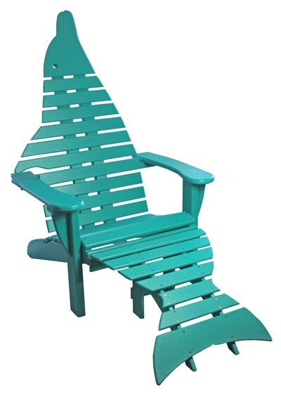 Dolphin Adirondack Chair