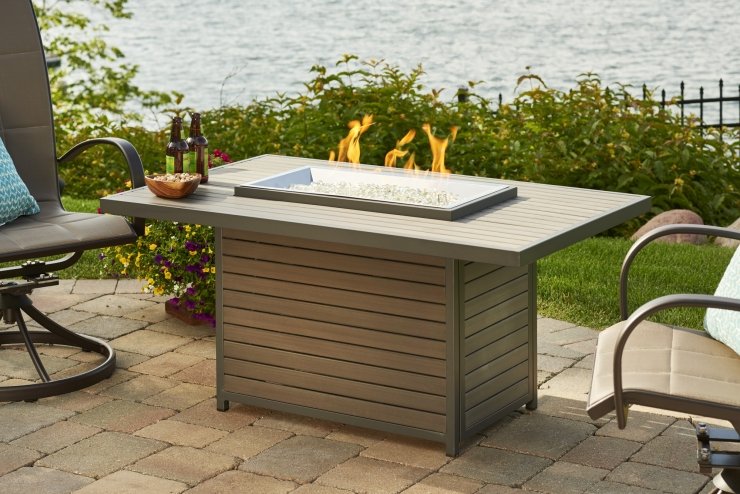 Flame Tables Patio Town, Gather Craft Outdoor Furniture