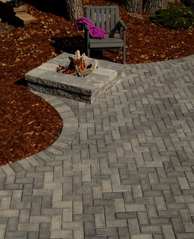 Patios Fire Pits Patio Town, Brick Paver Patio With Fire Pit
