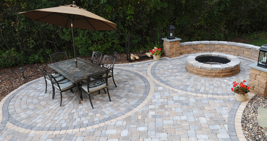 Circlestone paver patio