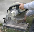 Cutting Paving Stones