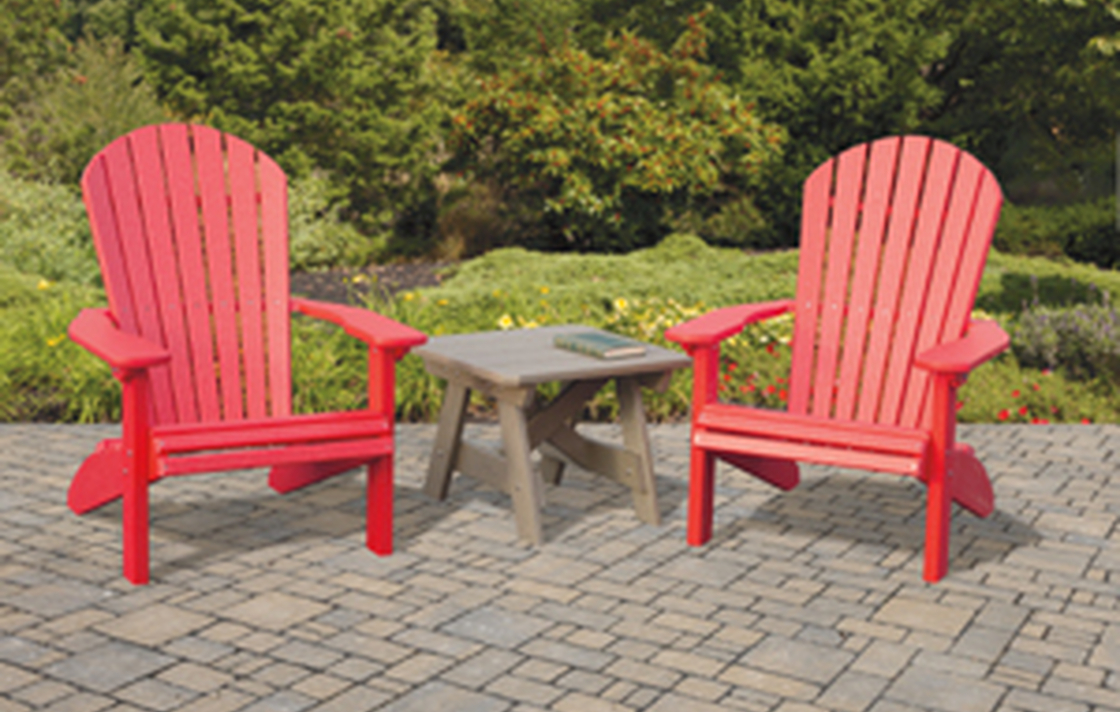 Polylumber Comfort Craft Chairs are maintenance free. 