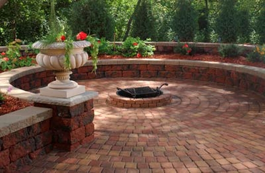 patios fire pits patio town