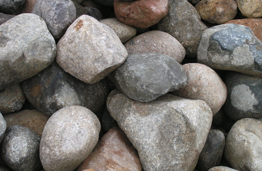Decorative Rock And Natural Stone Patio Town