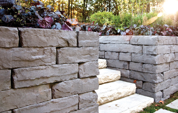Decorative Rock And Natural Stone Patio Town